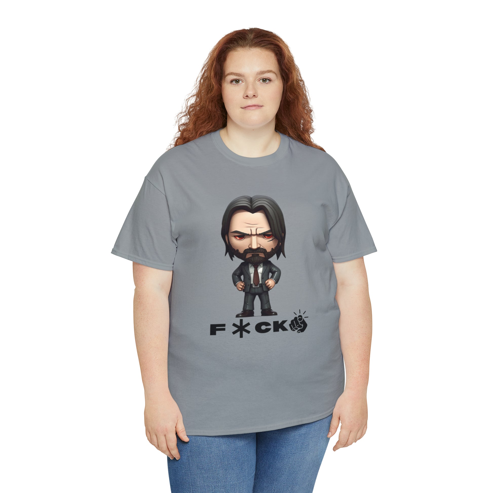 Legendary John Wick Funko Pop-Inspired Pullover: Unleash Your Inner Action HeroUnisex Heavy Cotton Tee - owl2you