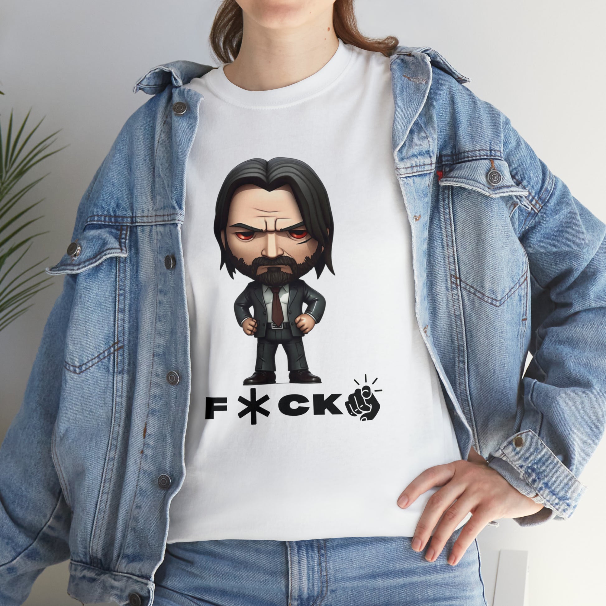 Legendary John Wick Funko Pop-Inspired Pullover: Unleash Your Inner Action HeroUnisex Heavy Cotton Tee - owl2you