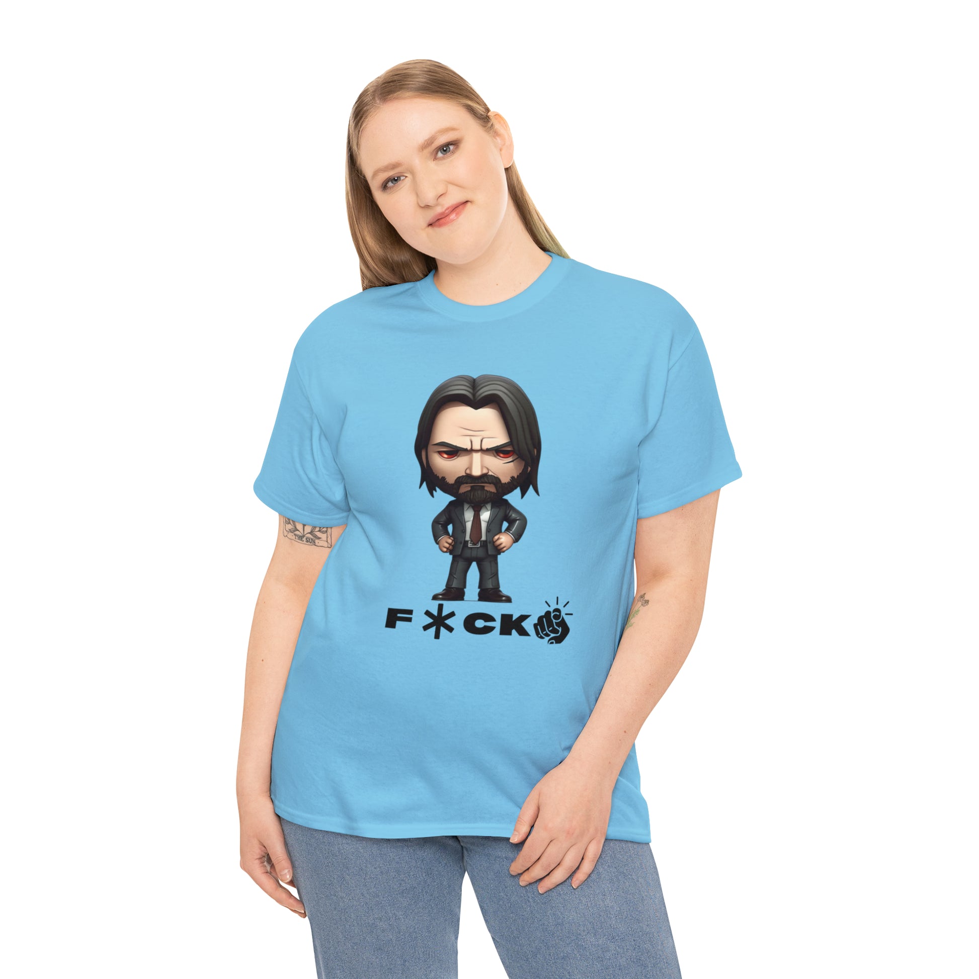 Legendary John Wick Funko Pop-Inspired Pullover: Unleash Your Inner Action HeroUnisex Heavy Cotton Tee - owl2you