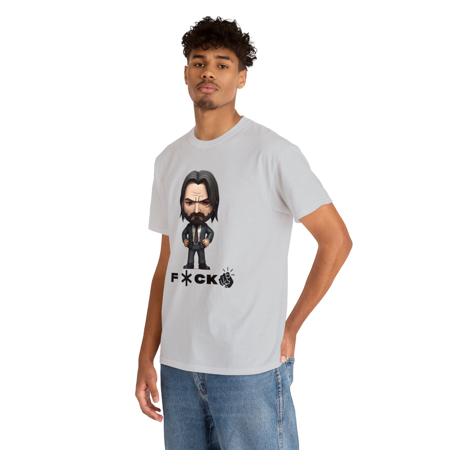 Legendary John Wick Funko Pop-Inspired Pullover: Unleash Your Inner Action HeroUnisex Heavy Cotton Tee - owl2you