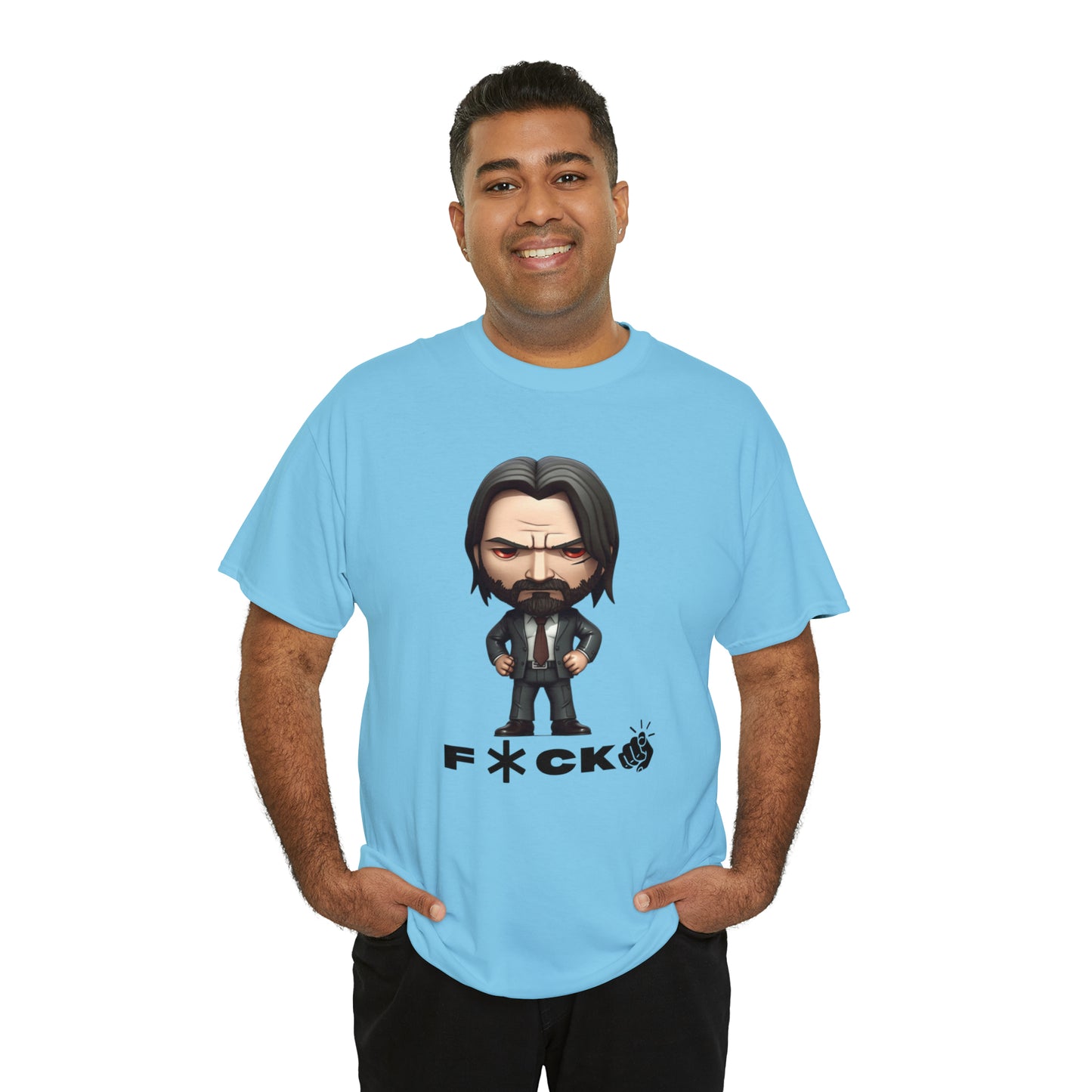 Legendary John Wick Funko Pop-Inspired Pullover: Unleash Your Inner Action HeroUnisex Heavy Cotton Tee - owl2you