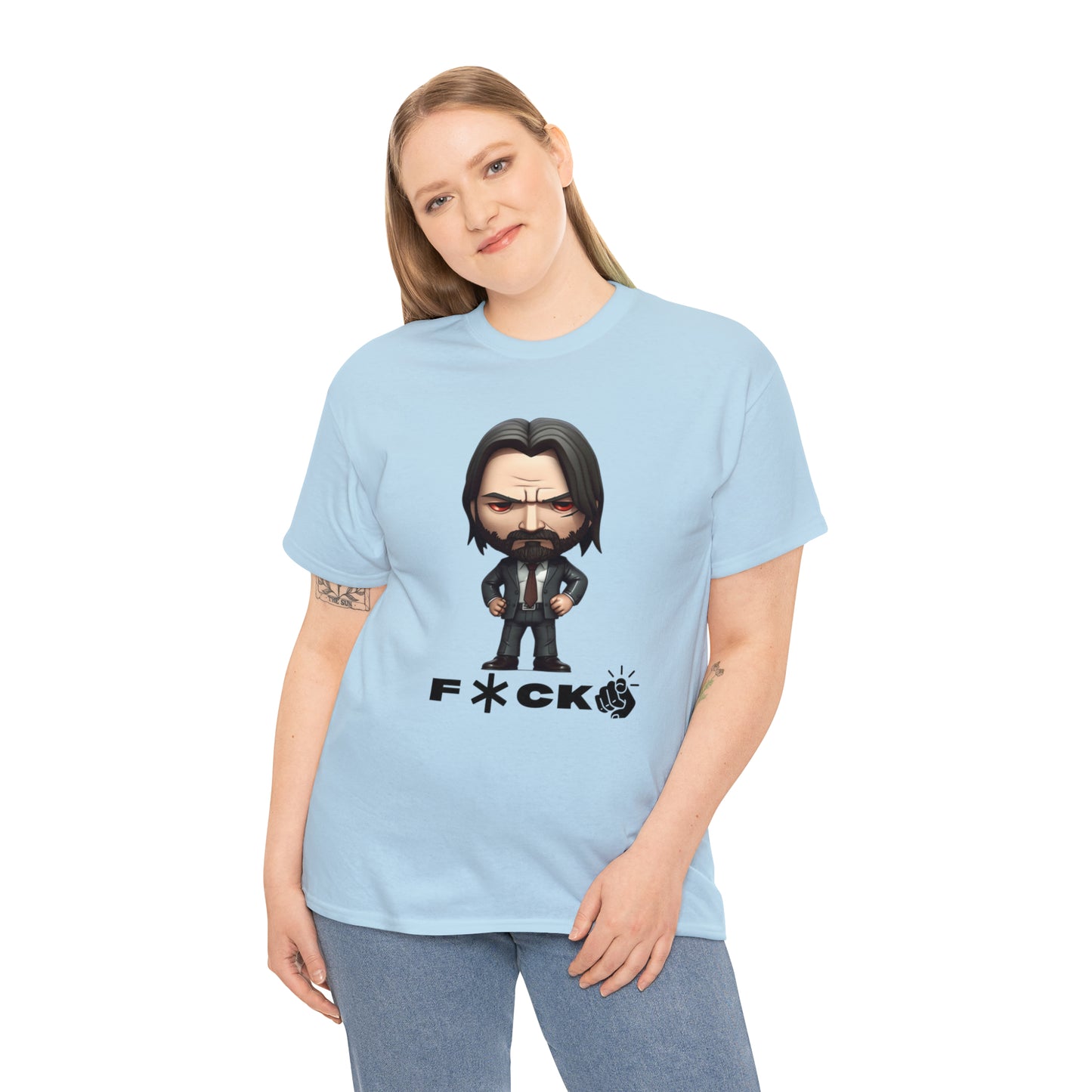 Legendary John Wick Funko Pop-Inspired Pullover: Unleash Your Inner Action HeroUnisex Heavy Cotton Tee - owl2you