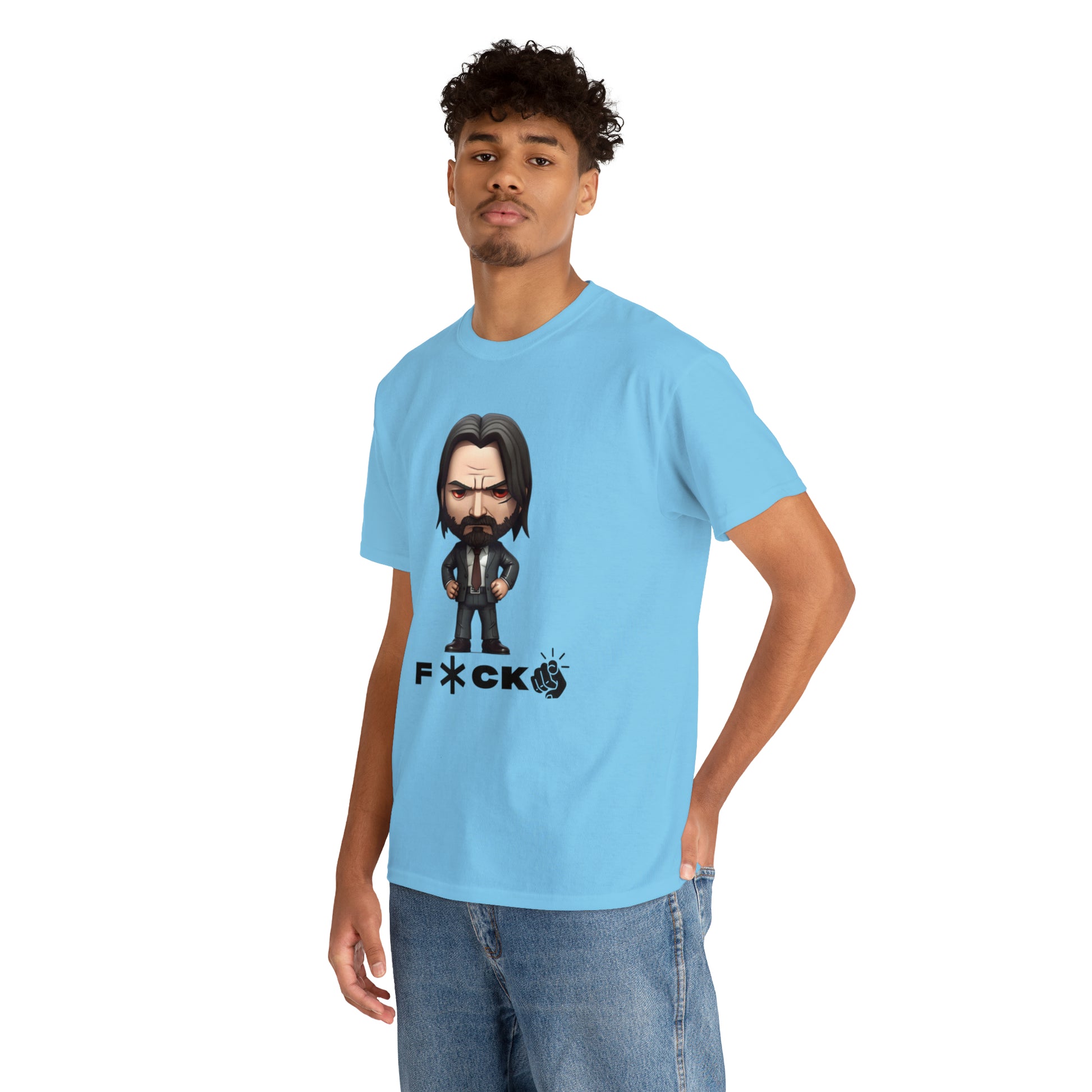 Legendary John Wick Funko Pop-Inspired Pullover: Unleash Your Inner Action HeroUnisex Heavy Cotton Tee - owl2you