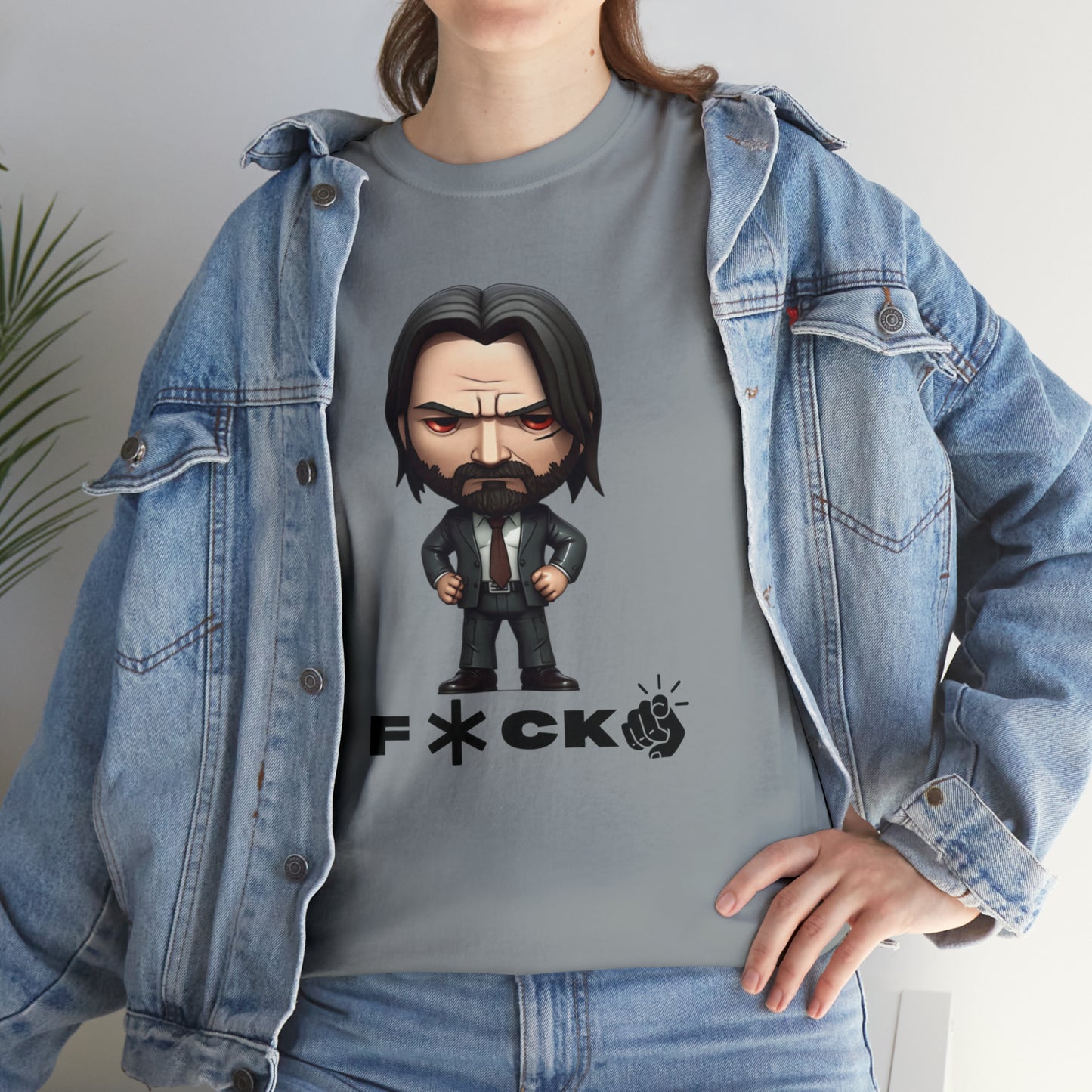 Legendary John Wick Funko Pop-Inspired Pullover: Unleash Your Inner Action HeroUnisex Heavy Cotton Tee - owl2you