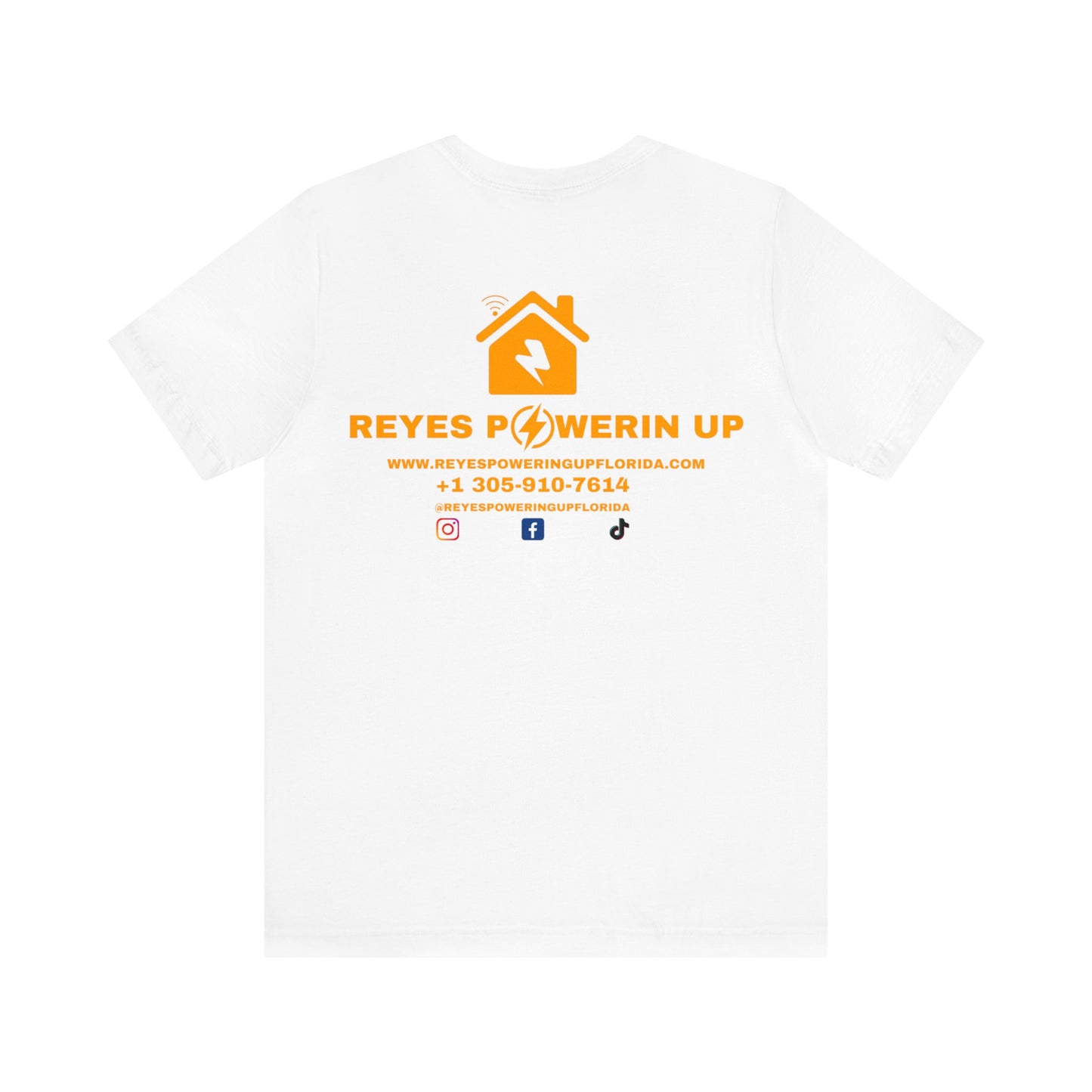 REYES POWERING UP t shirt