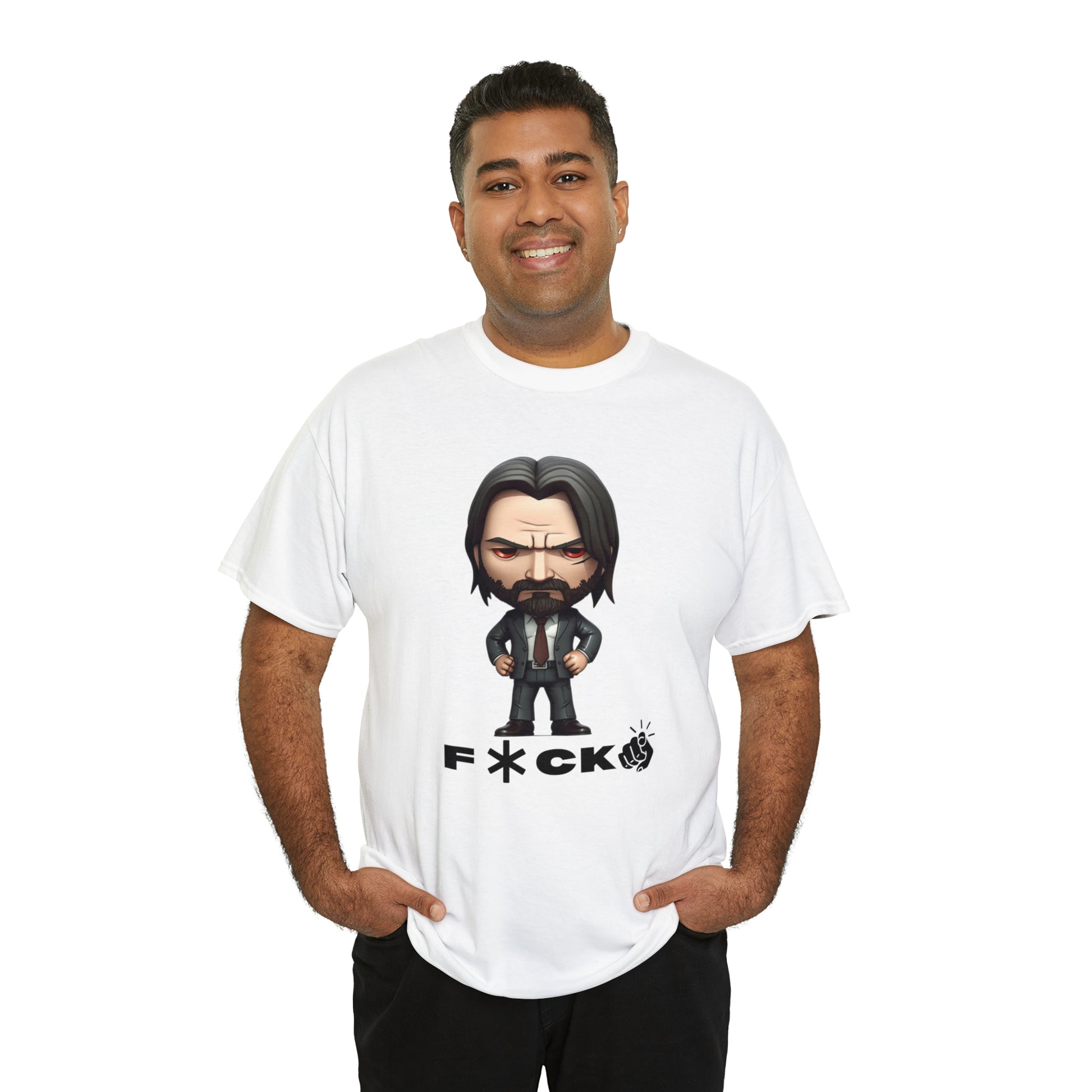 Legendary John Wick Funko Pop-Inspired Pullover: Unleash Your Inner Action HeroUnisex Heavy Cotton Tee - owl2you