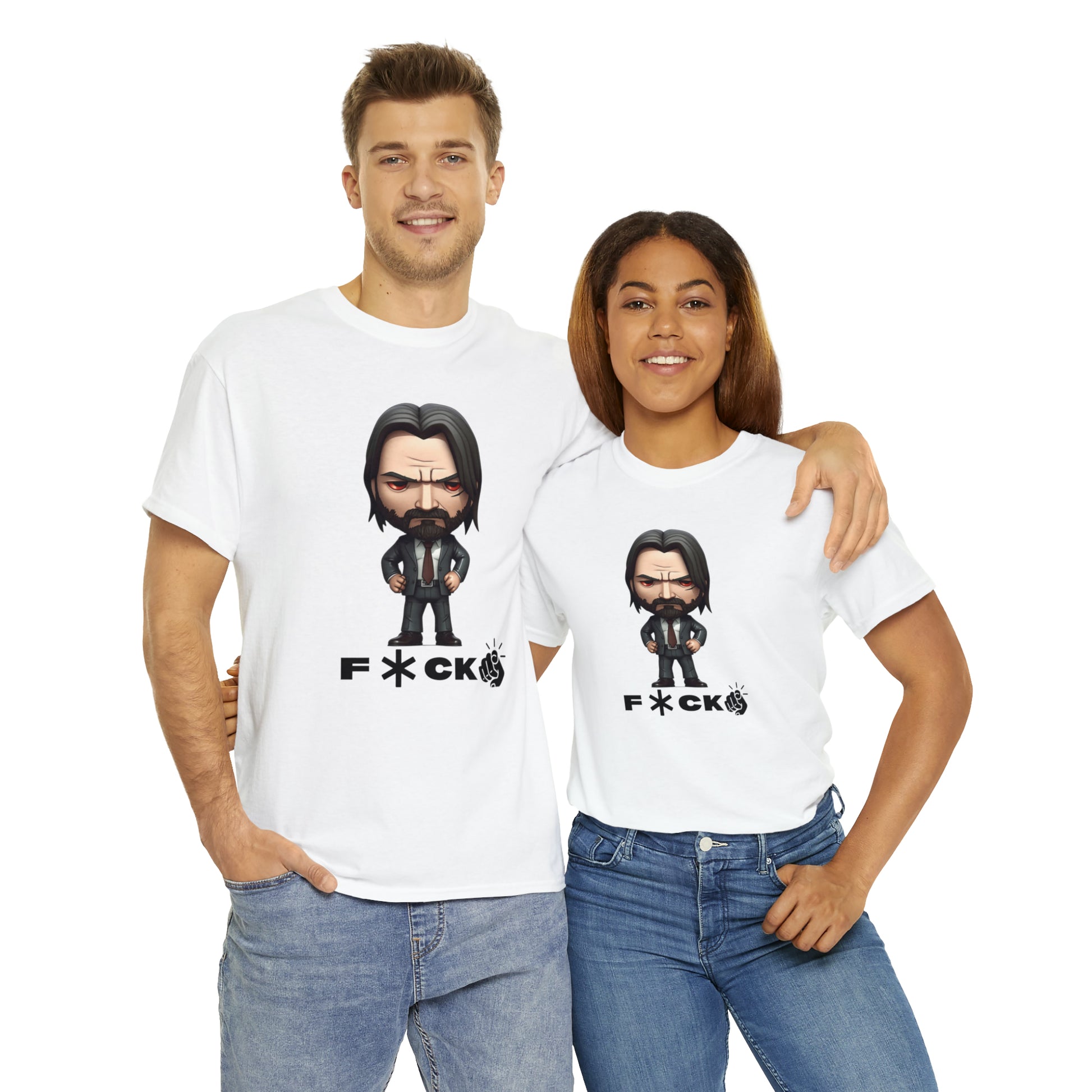 Legendary John Wick Funko Pop-Inspired Pullover: Unleash Your Inner Action HeroUnisex Heavy Cotton Tee - owl2you