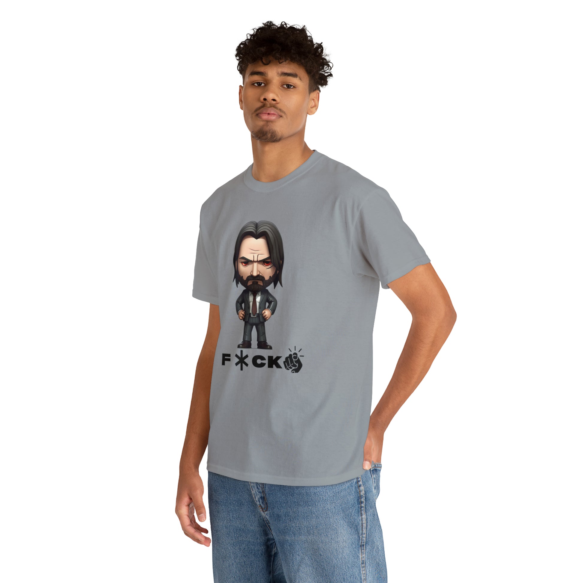 Legendary John Wick Funko Pop-Inspired Pullover: Unleash Your Inner Action HeroUnisex Heavy Cotton Tee - owl2you