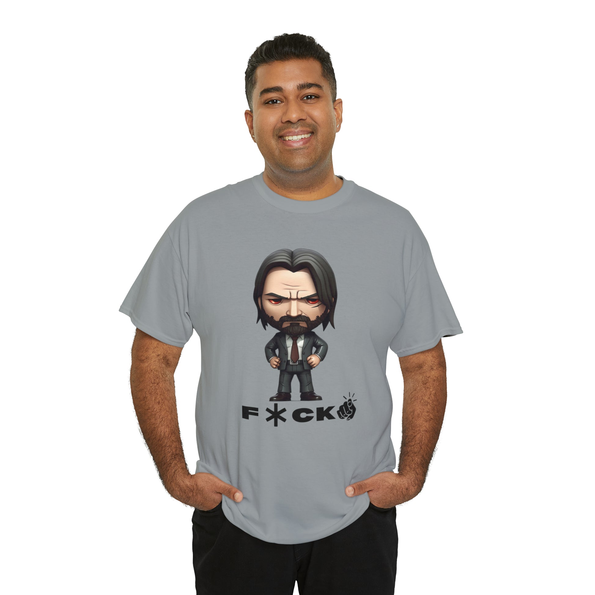 Legendary John Wick Funko Pop-Inspired Pullover: Unleash Your Inner Action HeroUnisex Heavy Cotton Tee - owl2you