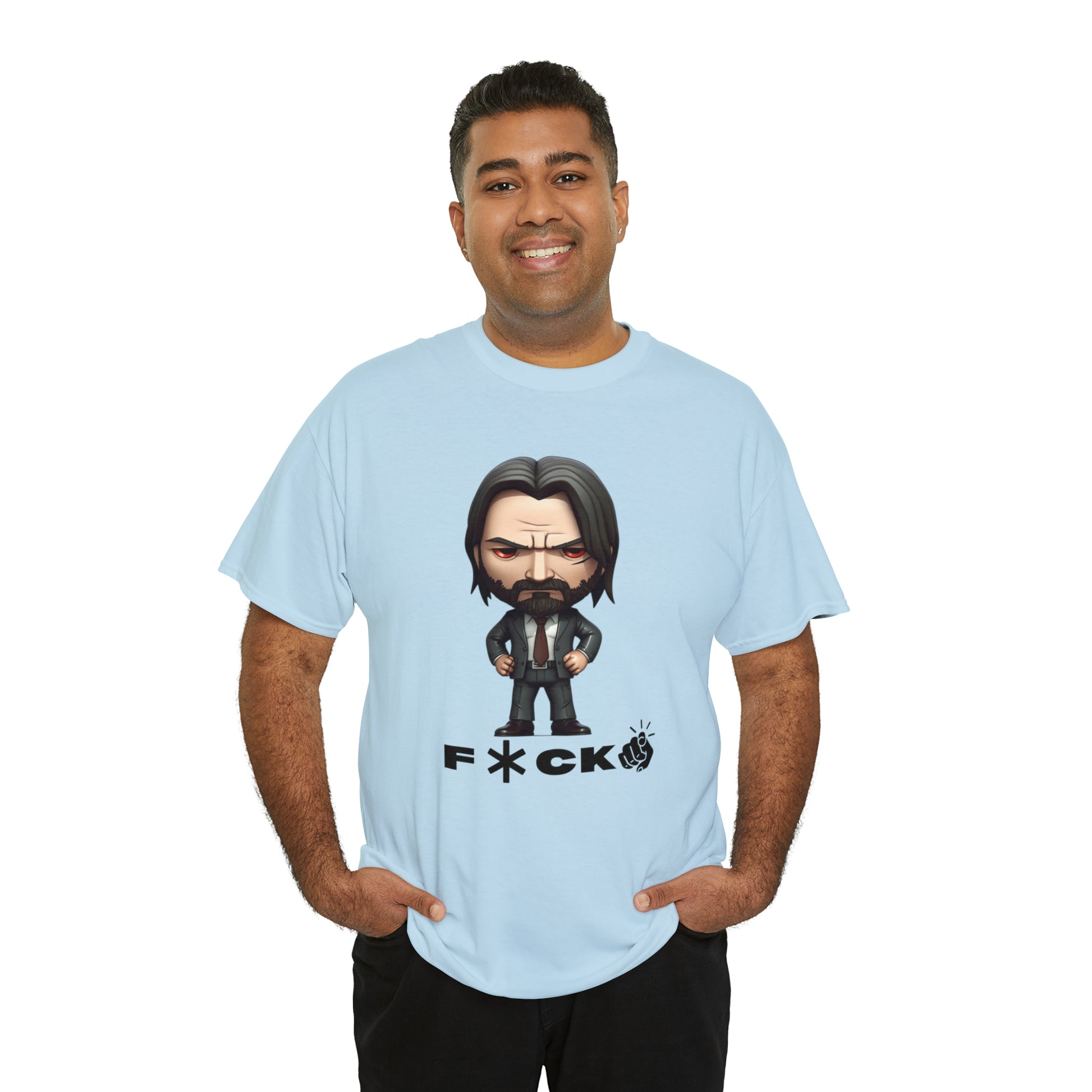 Legendary John Wick Funko Pop-Inspired Pullover: Unleash Your Inner Action HeroUnisex Heavy Cotton Tee - owl2you