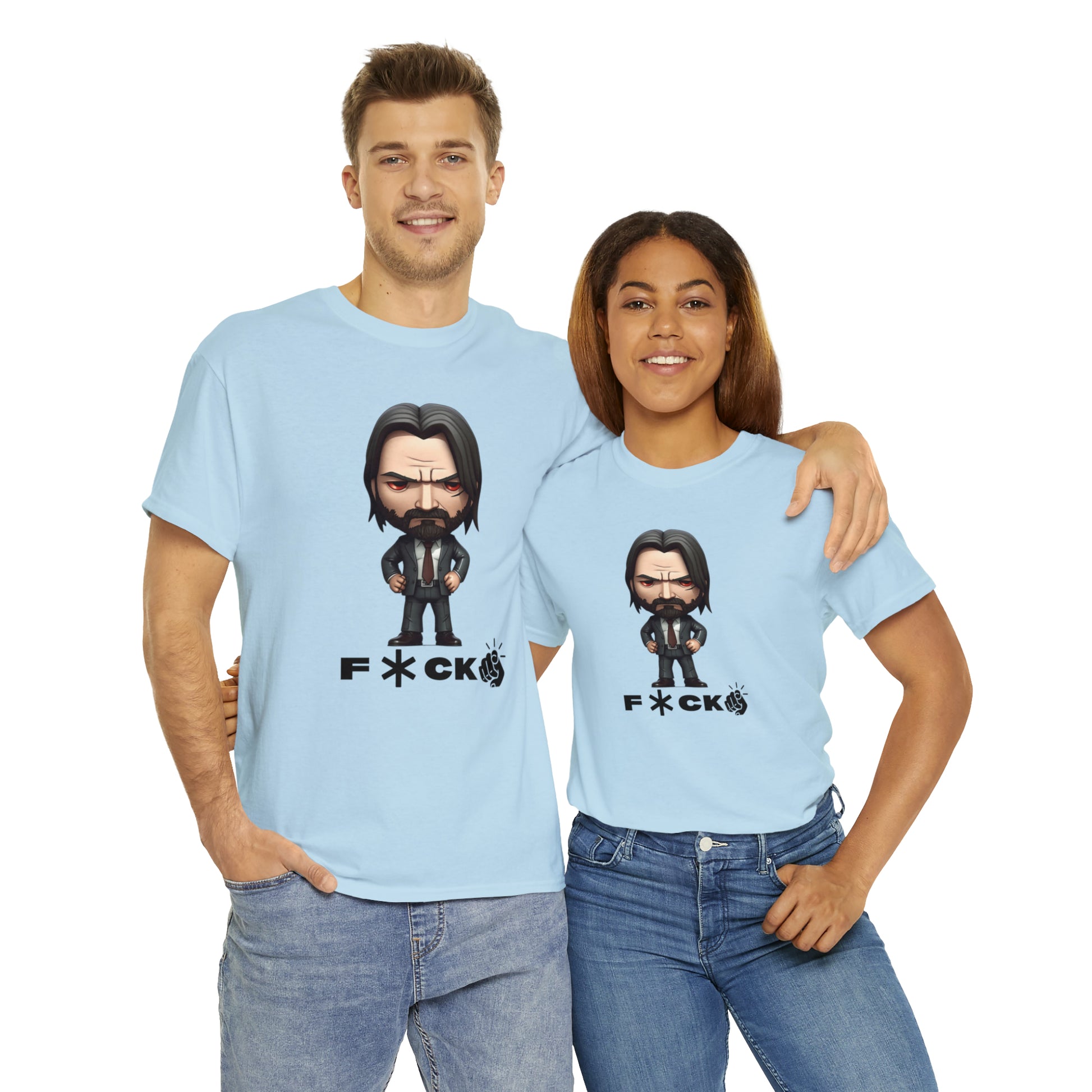 Legendary John Wick Funko Pop-Inspired Pullover: Unleash Your Inner Action HeroUnisex Heavy Cotton Tee - owl2you