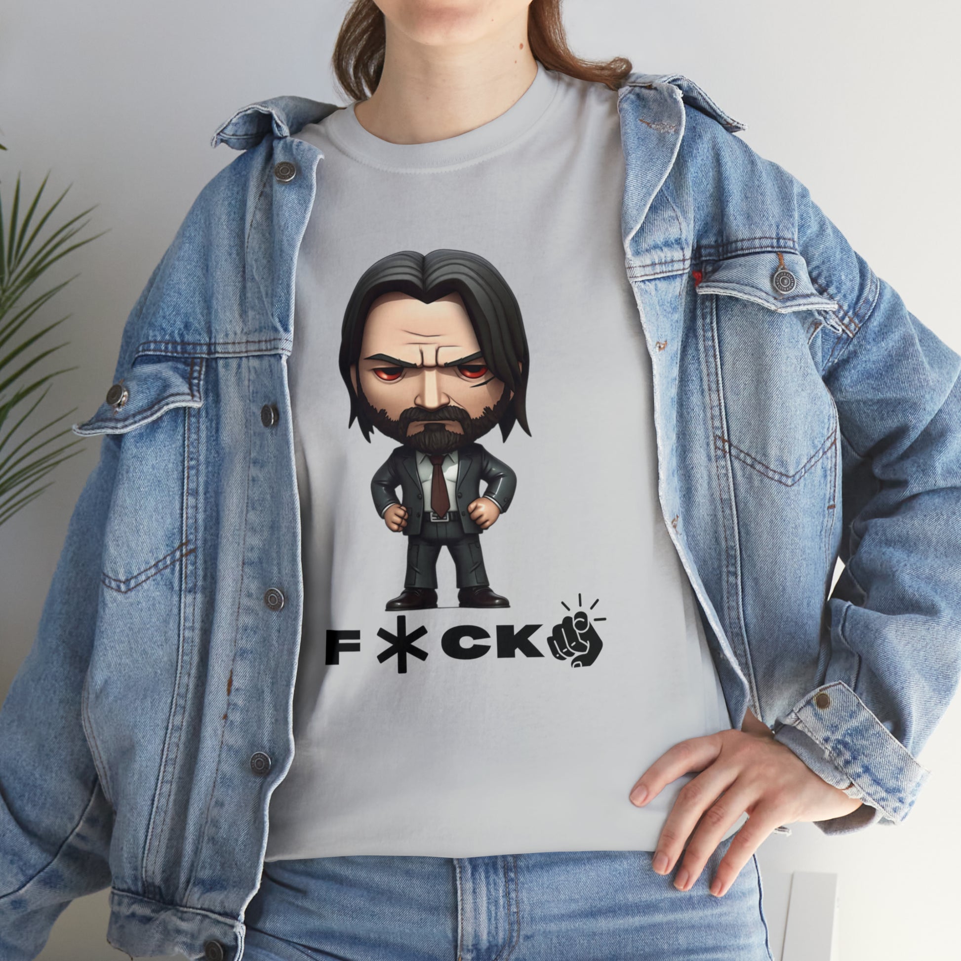 Legendary John Wick Funko Pop-Inspired Pullover: Unleash Your Inner Action HeroUnisex Heavy Cotton Tee - owl2you