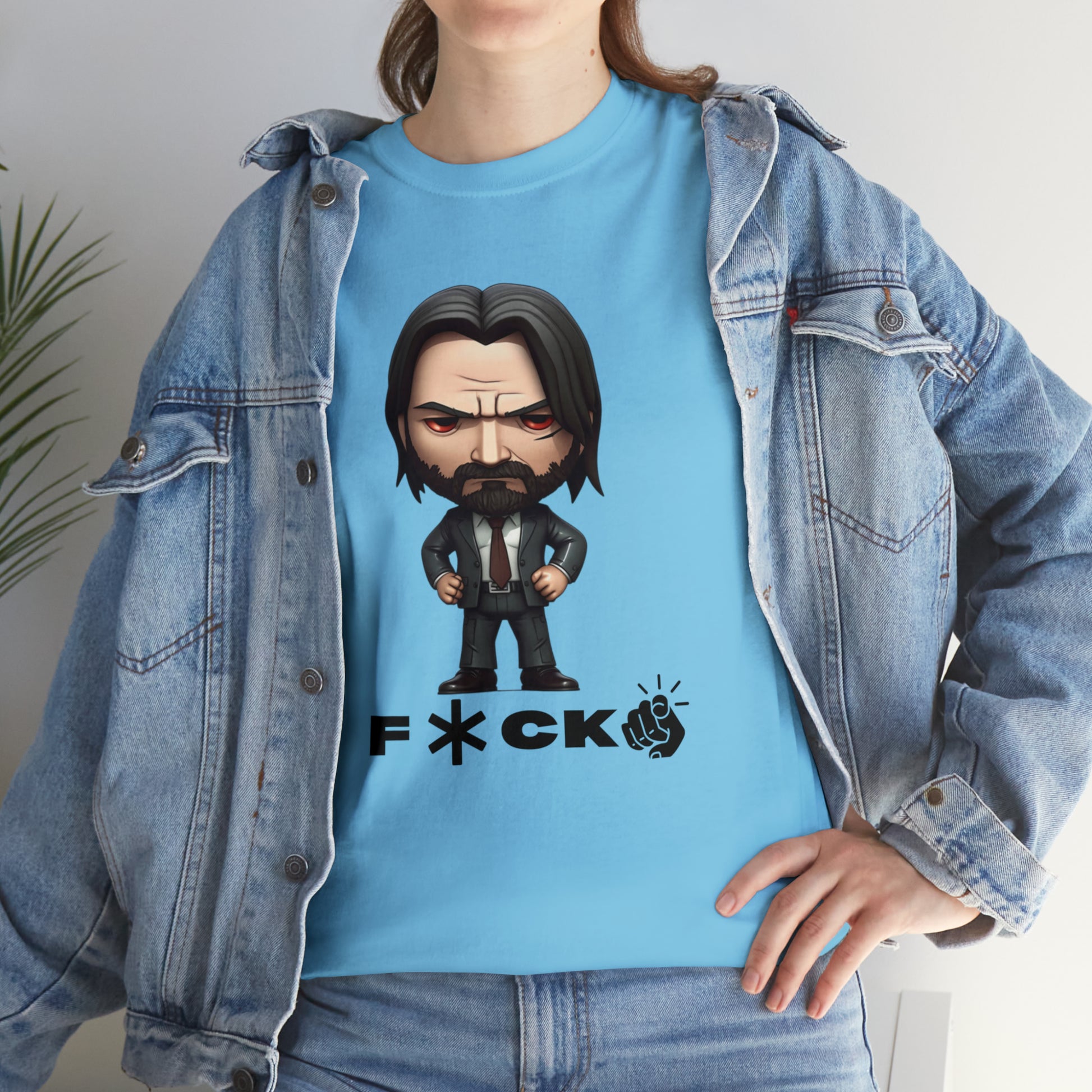 Legendary John Wick Funko Pop-Inspired Pullover: Unleash Your Inner Action HeroUnisex Heavy Cotton Tee - owl2you