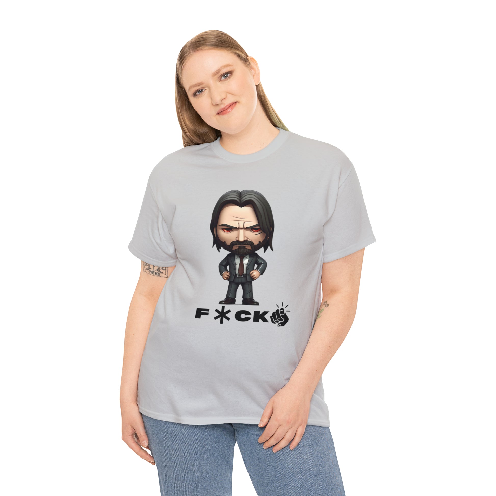 Legendary John Wick Funko Pop-Inspired Pullover: Unleash Your Inner Action HeroUnisex Heavy Cotton Tee - owl2you