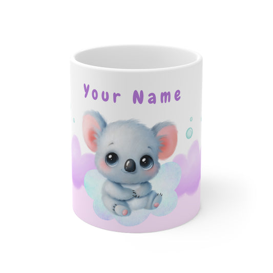 Personalized Baby Name Mug - Cherish Every Sip of Joy Ceramic Mug 11oz - owl2you
