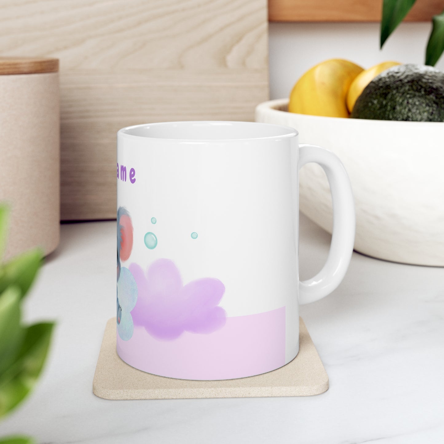 Personalized Baby Name Mug - Cherish Every Sip of Joy Ceramic Mug 11oz - owl2you