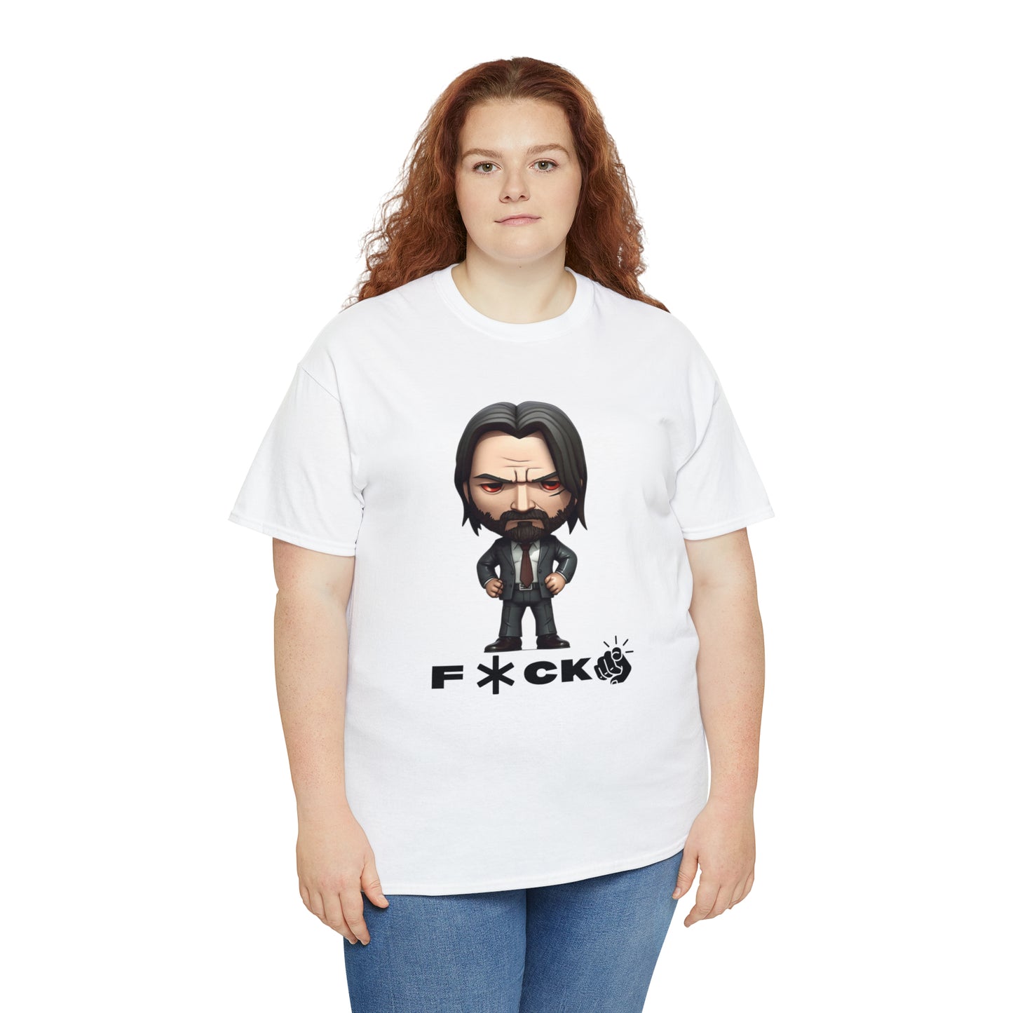 Legendary John Wick Funko Pop-Inspired Pullover: Unleash Your Inner Action HeroUnisex Heavy Cotton Tee - owl2you