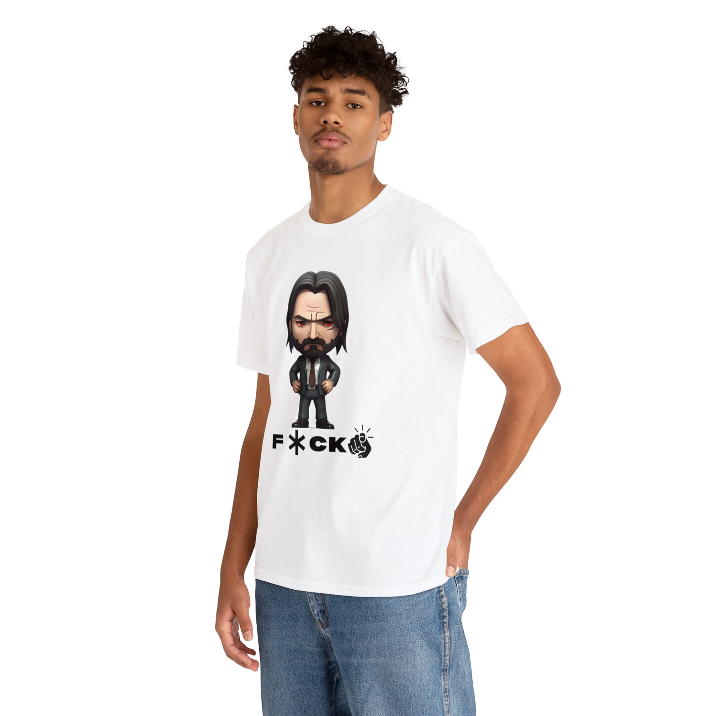 Legendary John Wick Funko Pop-Inspired Pullover: Unleash Your Inner Action HeroUnisex Heavy Cotton Tee - owl2you