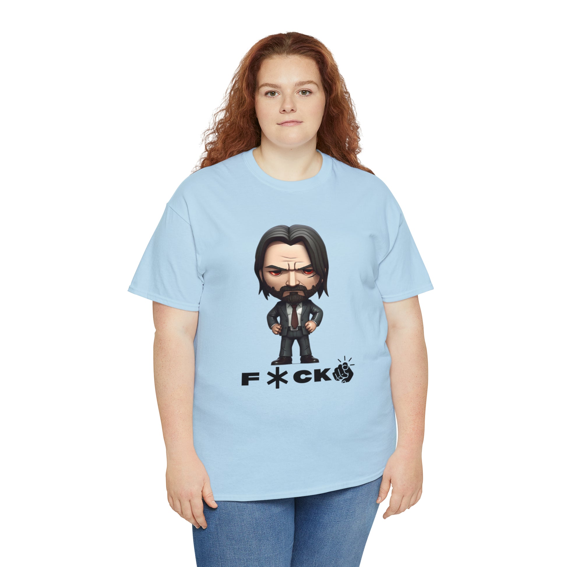 Legendary John Wick Funko Pop-Inspired Pullover: Unleash Your Inner Action HeroUnisex Heavy Cotton Tee - owl2you