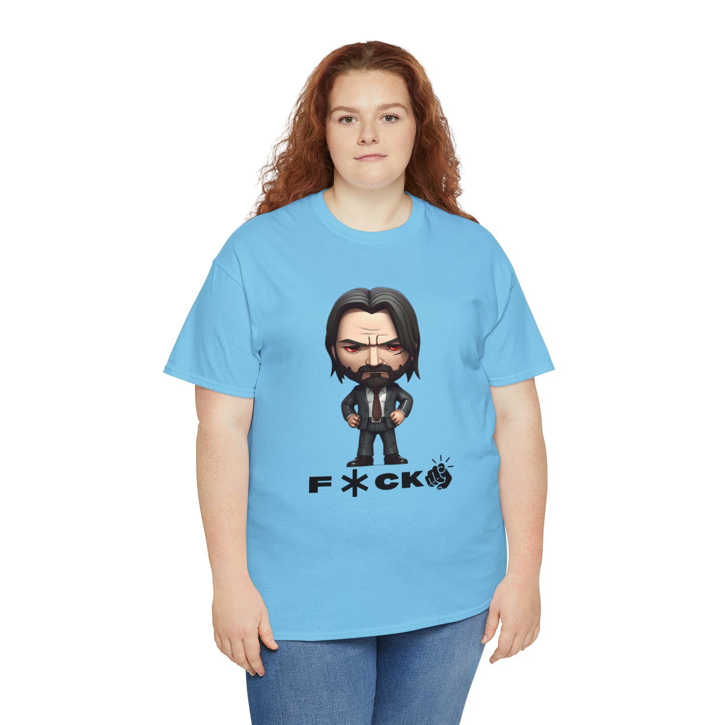 Legendary John Wick Funko Pop-Inspired Pullover: Unleash Your Inner Action HeroUnisex Heavy Cotton Tee - owl2you