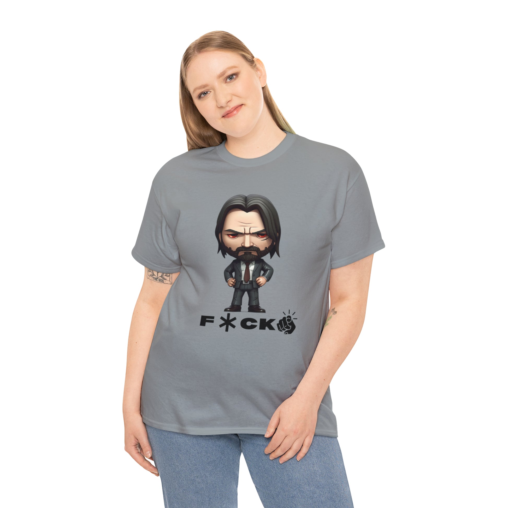 Legendary John Wick Funko Pop-Inspired Pullover: Unleash Your Inner Action HeroUnisex Heavy Cotton Tee - owl2you