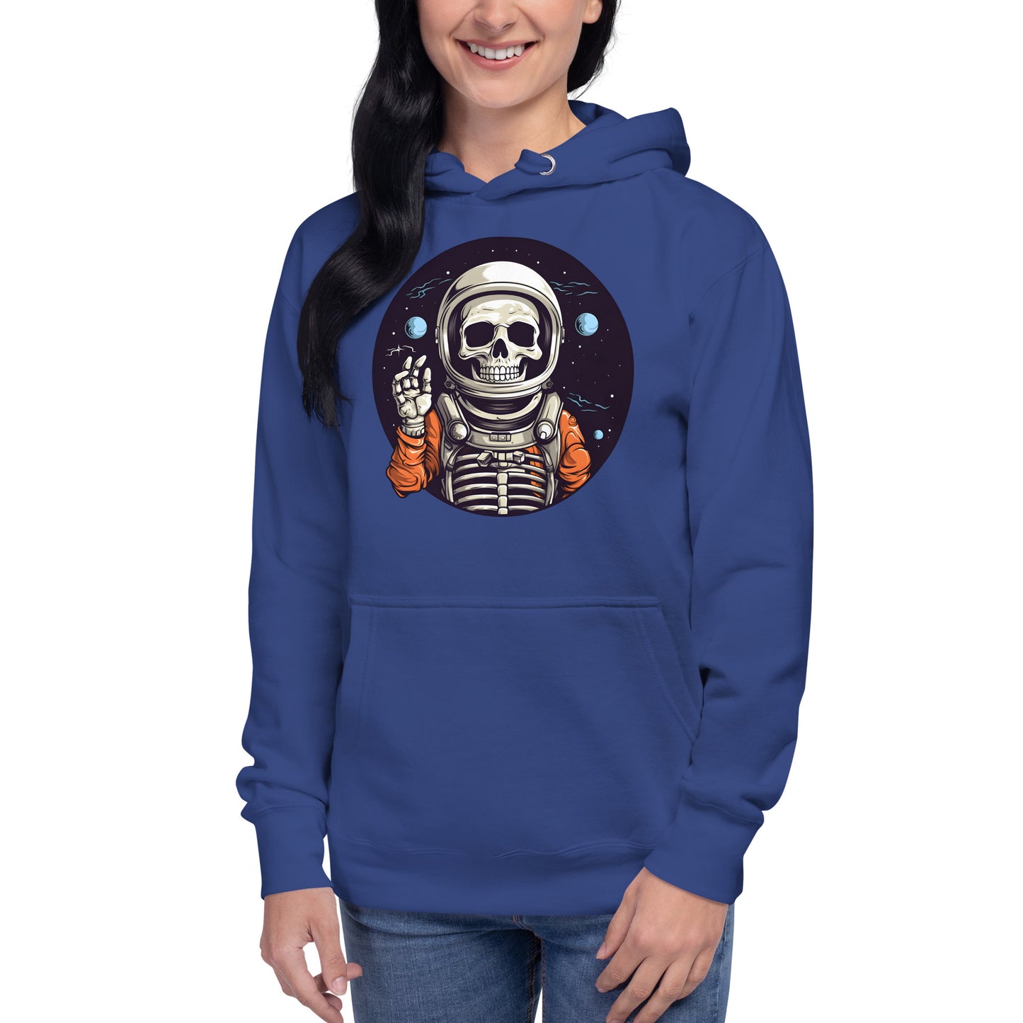 Halloween Astronaut: Spaceman in a Haunted Spaceship Hoodie