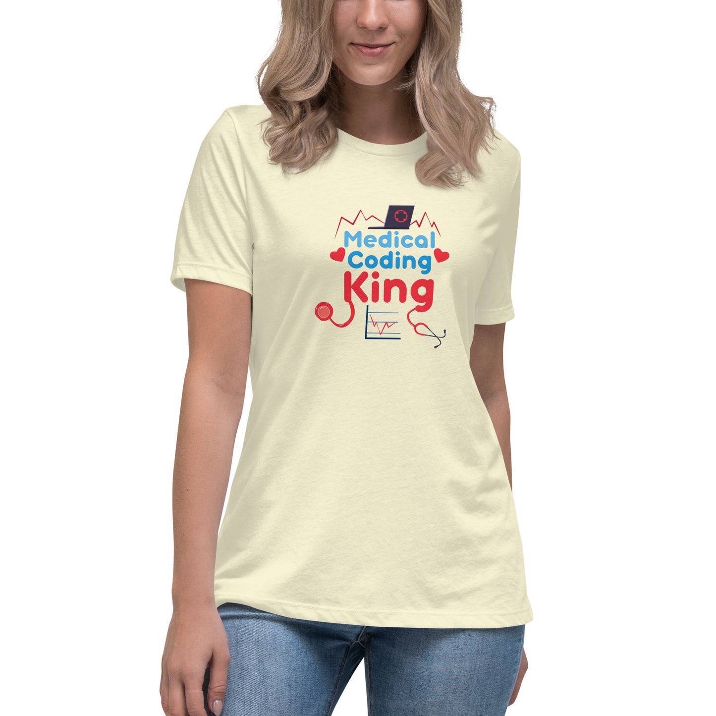 Medical Coding King Women's Relaxed T-Shirt