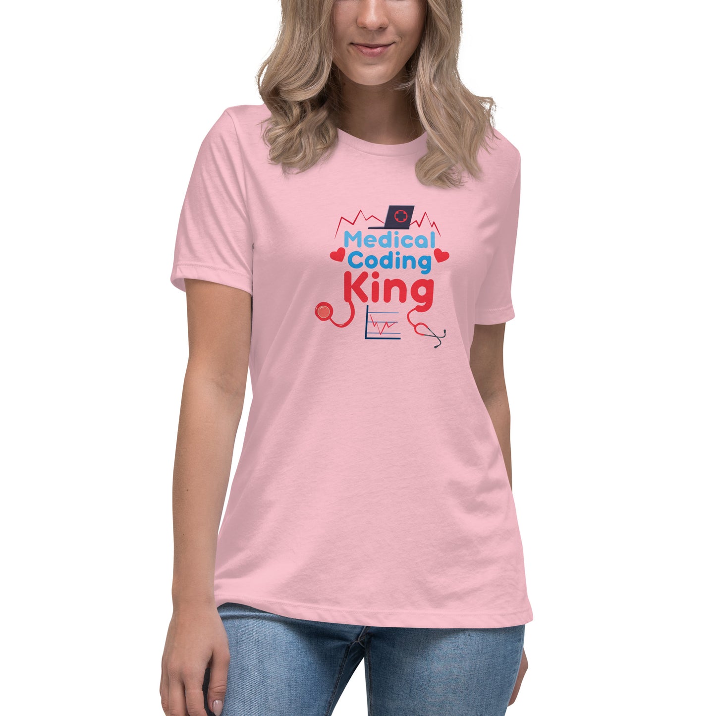 Medical Coding King Women's Relaxed T-Shirt