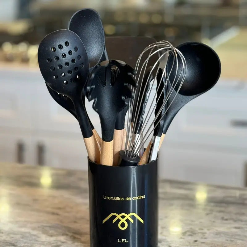 LFL - Complete Cookware Utensil and Gadget Set: Making Preparation and Cooking Effortless with Cutting Edge Tools